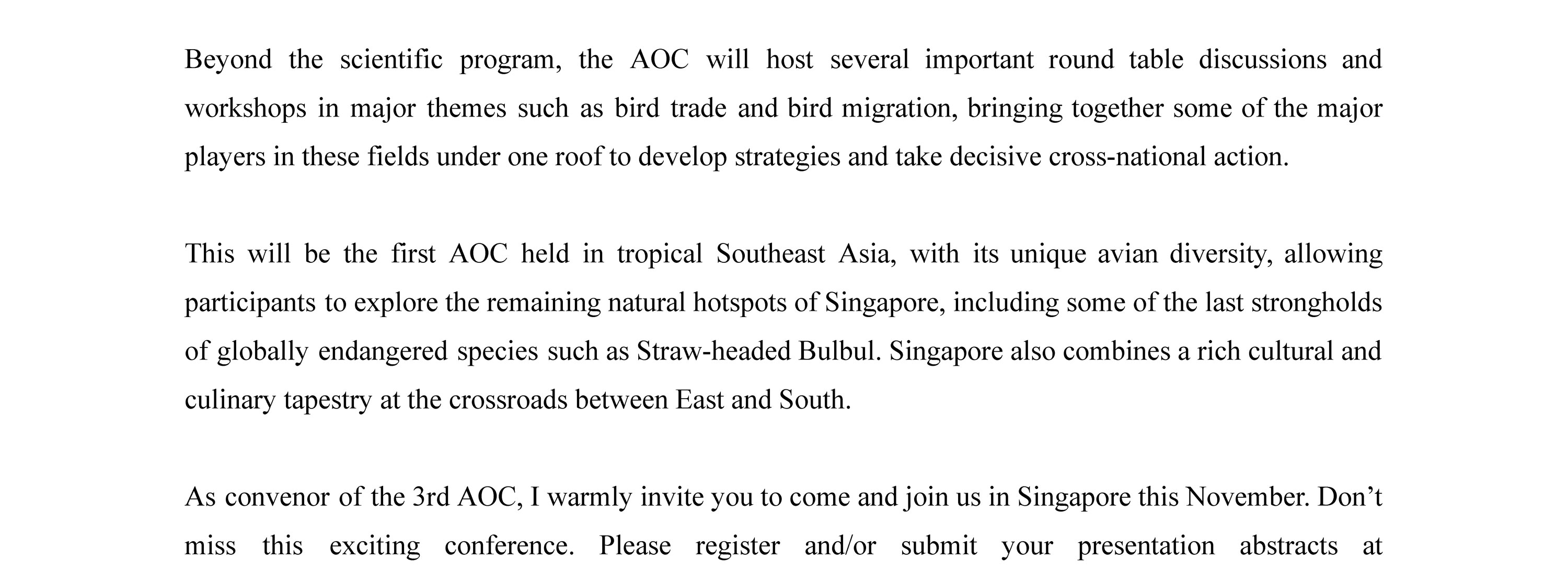 Official Conference Announcement Page 2